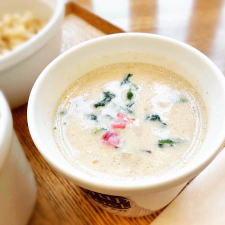 Soup Stock Tokyo 桜と春野菜のクリームスープ