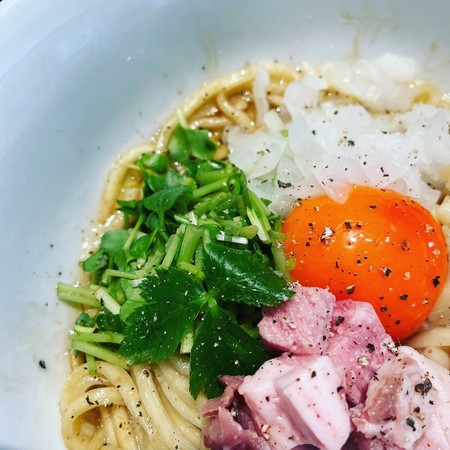 まぜそばmaren中崎町しょうゆまぜそば２