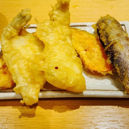 天ぷら まきの 梅田店 まきの定食二皿目