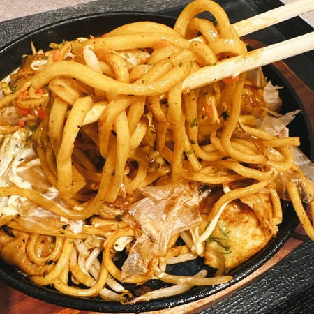お好み焼 清十郎 三番街店 たこ焼き＆豚ソース焼きそばセット