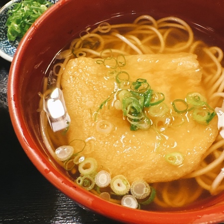 若水 セットの温蕎麦