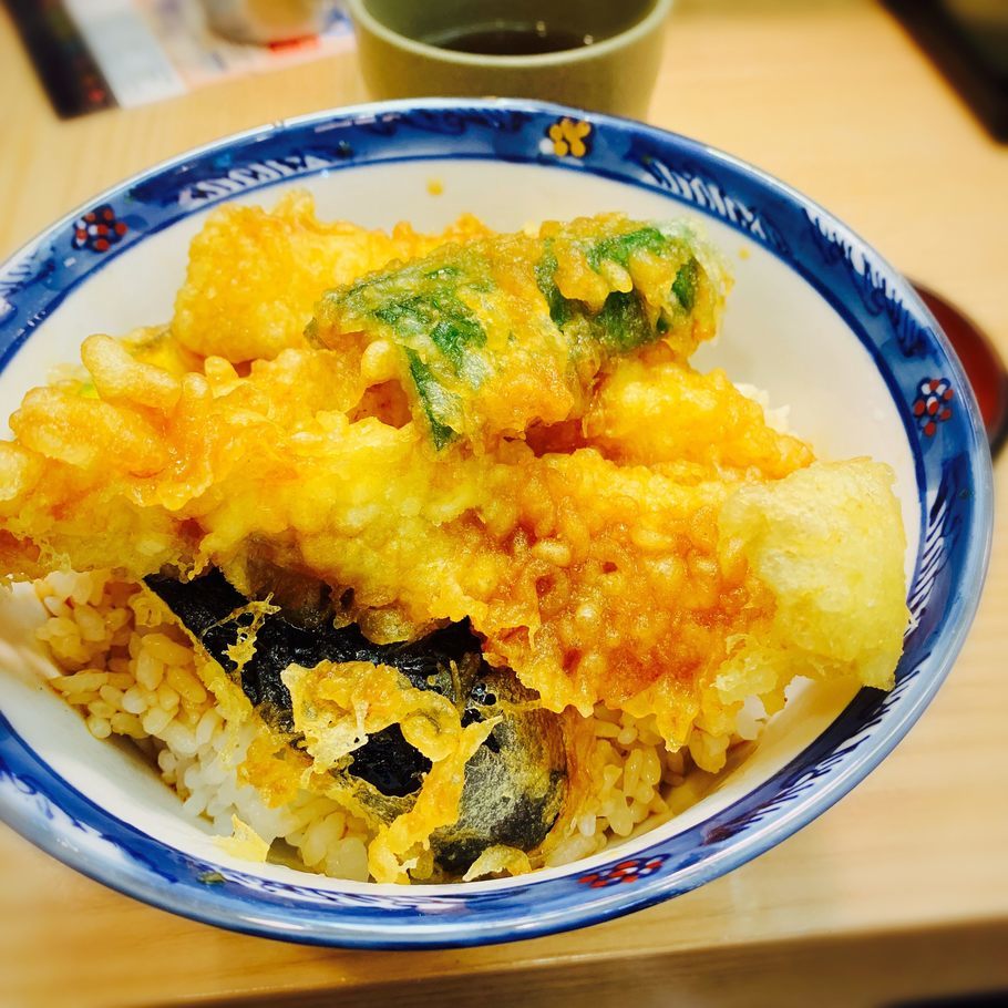 にぎわい天丼