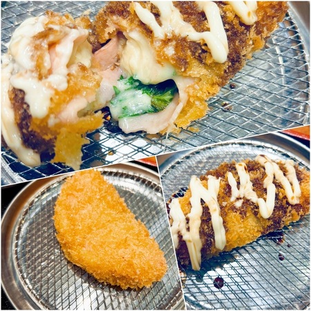 堂山食堂 エスト店 チーズハムカツ