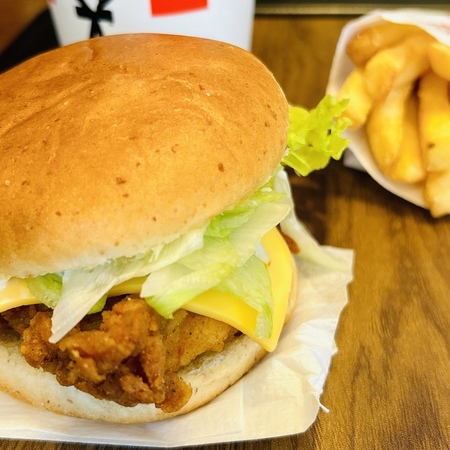 KFC 辛旨バッファローチキンバーガーセット