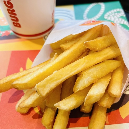 バーガーキング フレンチフライМサイズ
